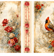 Cardinals Story Rice Paper (DC350) - Decoupage Central