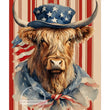 Cows & Stripes Rice Paper (DC352)- Decoupage Central