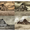 Barn Quads Rice Paper (DC360) - Decoupage Central