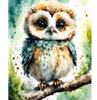 Owlie Rice Paper (DC362) - Decoupage Central
