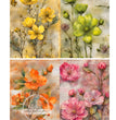 Blooming Parchment Flowers Rice Paper (DC370) - Decoupage Central