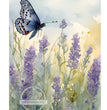 Lavender Butterfly Rice Paper (DC376)- Decoupage Central