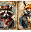 Victorian Gentlemen Duo Rice Paper (DC392)- Decoupage Central