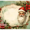 Label Santa Rice Paper (DC434)- Decoupage Central