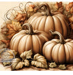 Autumn Pumpkins Rice Paper (DC436) - Decoupage Central