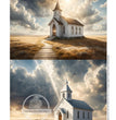 Prairie Churches Rice Paper (DC464) - Decoupage Central