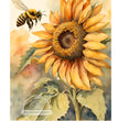 Sunflower with Bee Rice Paper - Decoupage Central