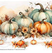 Watercolor Pumpkins Rice Paper - Decoupage Central