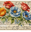 Blossom Melody Rice Paper (DC5019) - Decoupage Central