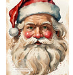 Front Door Santa Rice Paper - Decoupage Central