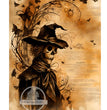 Parchment Scarecrow Rice Paper - Decoupage Central