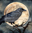 The Big Crow Rice Paper - Decoupage Central