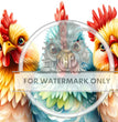 What You Cluckin' Bout Rice Decoupage Paper (DC5082) - Decoupage Central