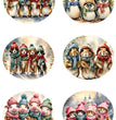 Christmas Critters Ornaments Rice Paper (DC510)  - Decoupage Central