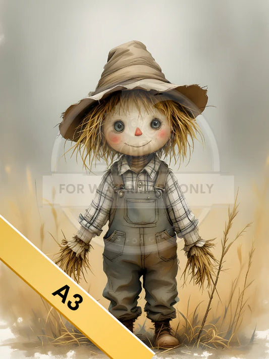 Scarecrow Cutie 1 Rice Paper (DC5102SC) - Decoupage Central