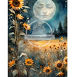 Sunflowers by Night Rice Paper (DC554) - Decoupage Central