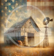 American Farm Rice Paper (DC580) - Decoupage Central