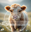 Little Cow Rice Paper (DC602) - Decoupage Central