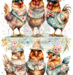 Influencer Hens Rice Paper (DC649) - Decoupage Central