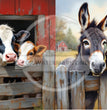 Farm Friends Duo Rice Paper (DC650) - Decoupage Central