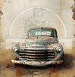 Patina Truck Rice Paper (DC658) - Decoupage Central