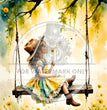 Little Cowgirl Rice Paper (DC707) - Decoupage Central