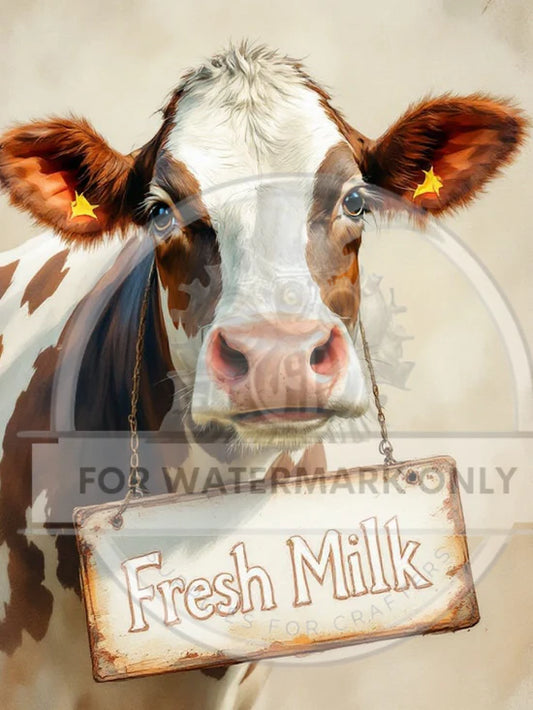 Fresh Milk Rice Paper (DC729)- Decoupage Central