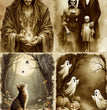Moonlit Mischief Quad Rice Paper (DC736) - Decoupage Central