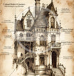 Witch's House Tour Rice Paper (DC737) - Decoupage Central