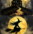 Haunted Manor & Witch Duo Rice Paper (DC747) - Decoupage Central