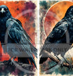 Raven Watch Duo Rice Paper (DC756) - Decoupage Central