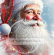 Sparkle Santa Rice Paper - Decoupage Central