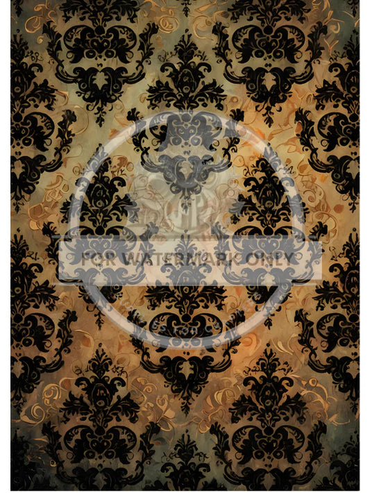 Vintage Patina Harlequin Rice Paper (DC871) - Decoupage Central