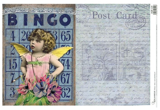 Bingo Angel Rice Paper (DGR 119) - Calambour