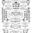 Black & White Parisian Labels Rice Paper (DGR 248) - Calambour
