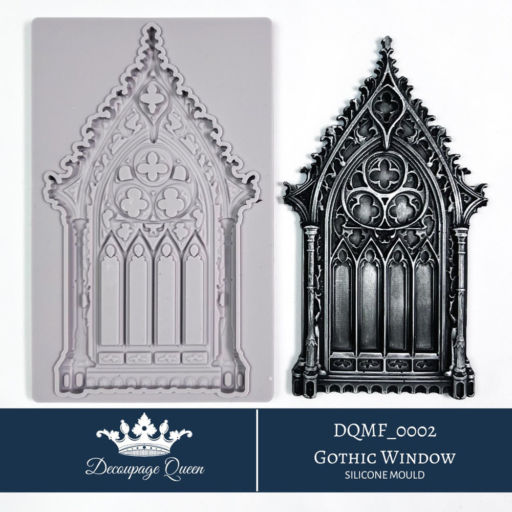 Gothic Window Mould, Ltd Edition - Decoupage Queen