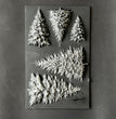 Winter Trees Mould, Ltd Edition - Decoupage Queen
