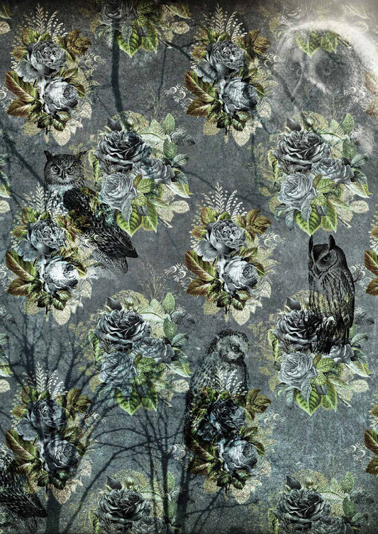 The Owls Rice Paper - Decoupage Queen