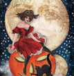 Vintage Witch Rice Paper - Decoupage Queen