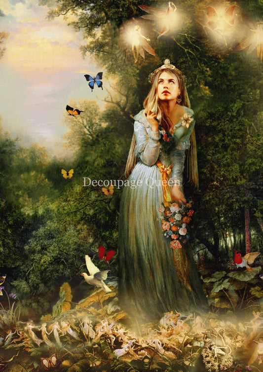 Howard David Johnson - Fairy Land Rice Paper - Decoupage Queen
