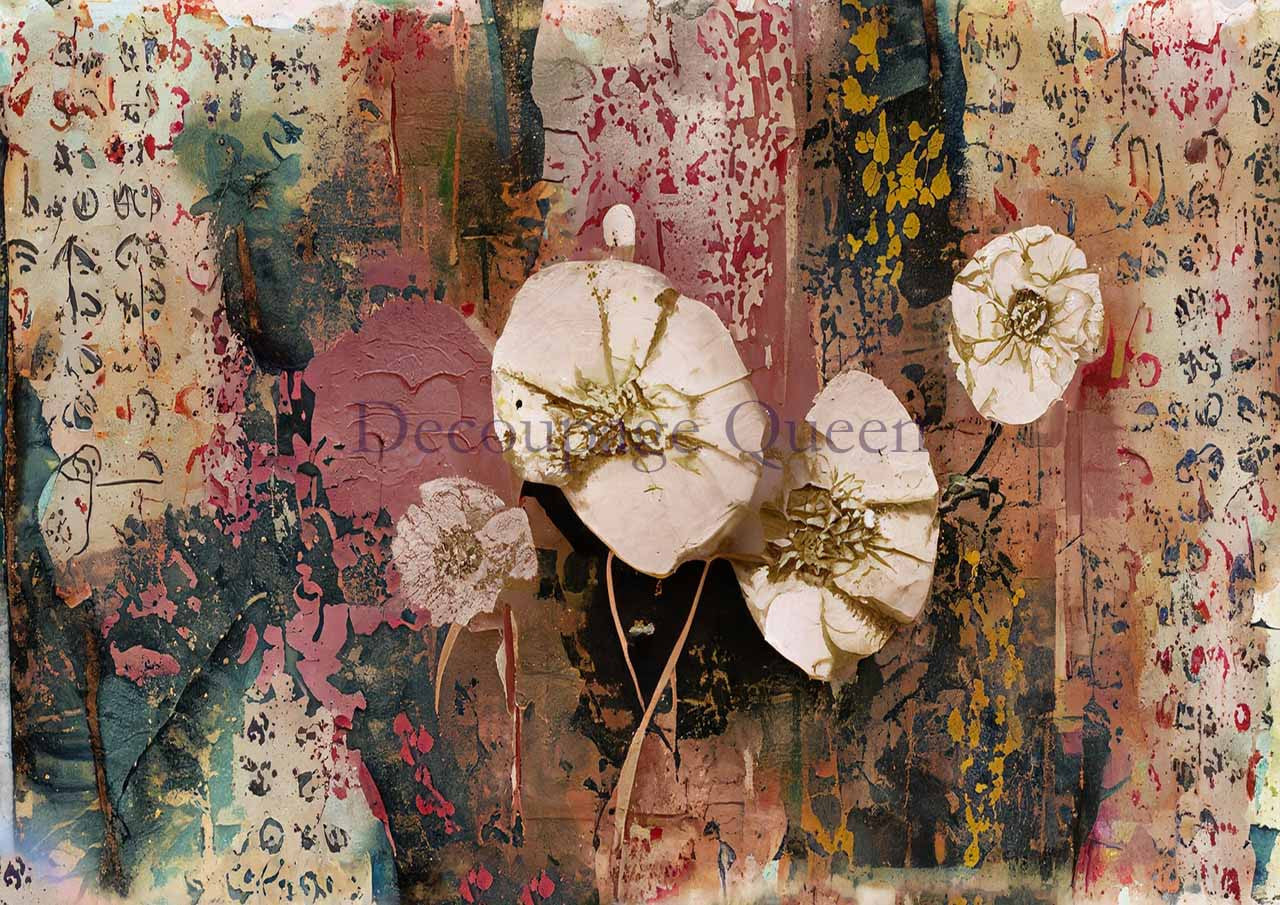 Andy Skinner, Dusky Rice Paper- Decoupage Queen