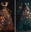 Autumn Gowns Rice Paper- Decoupage Queen