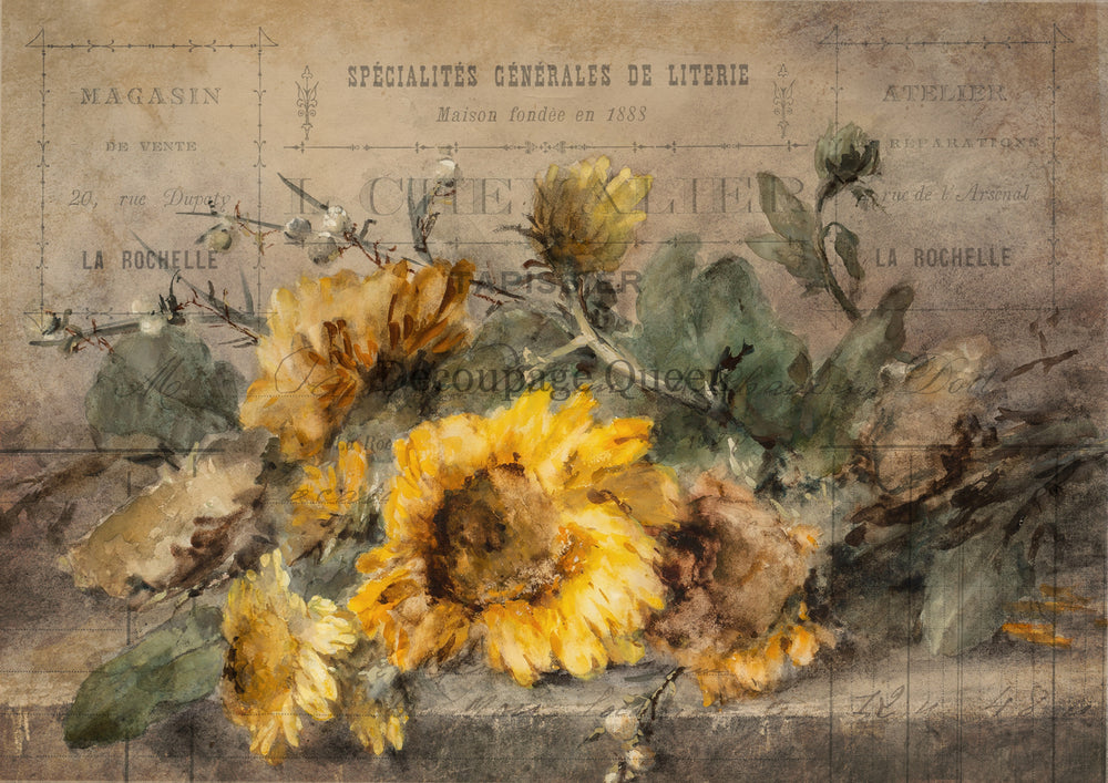 Rochelle Rice Paper -  Decoupage Queen