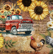 Rise & Shine Rice Paper - Decoupage Queen