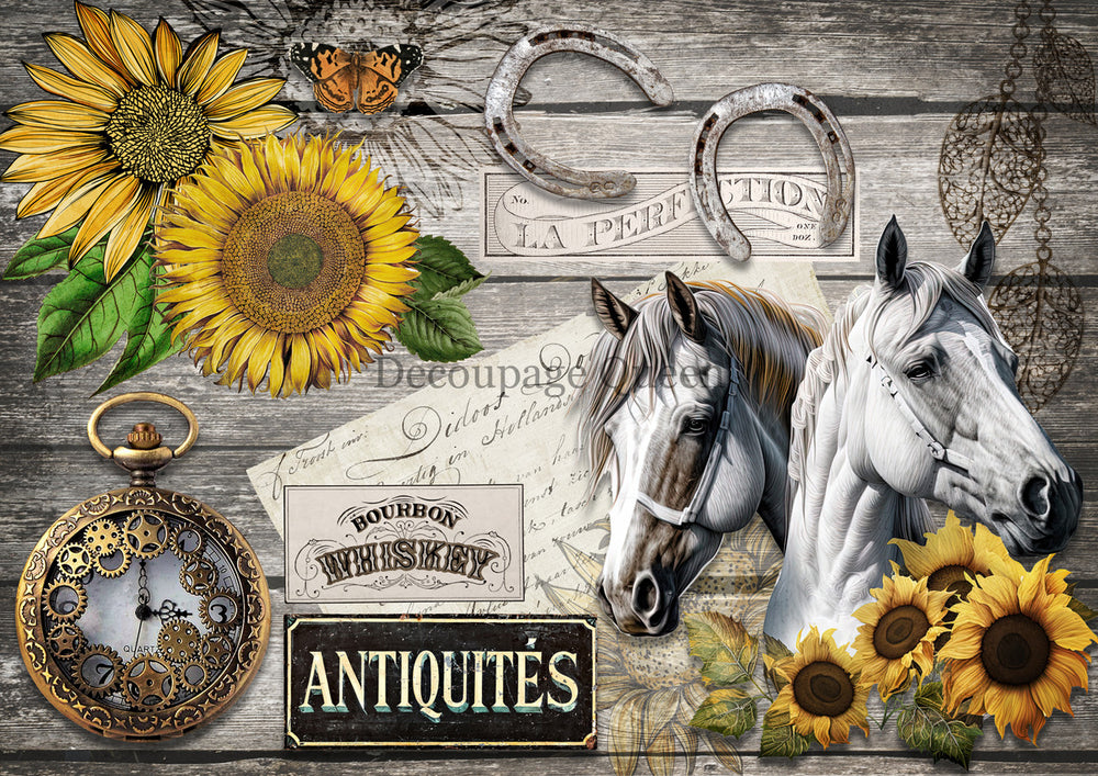 Perfect Friends Rice Paper -  Decoupage Queen
