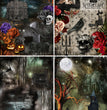 Halloween 4 Pack Rice Paper (Ltd. Edition) - Decoupage Queen
