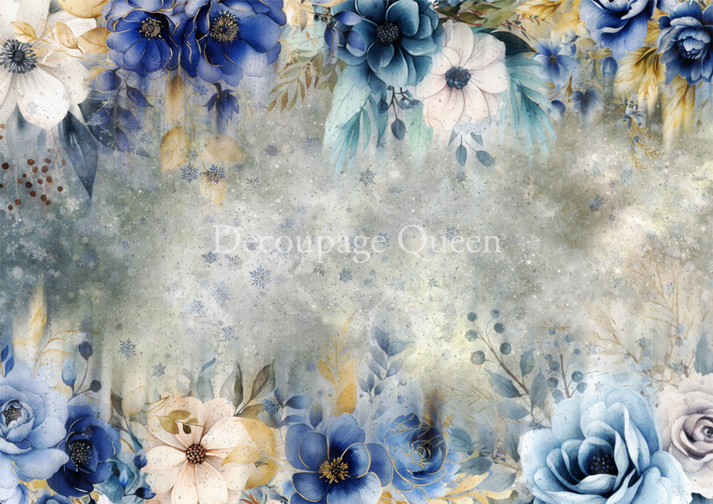 Dainty and the Queen - Winters Dream Rice Paper
