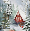 Cozy Cottage Rice Paper - Decoupage Queen