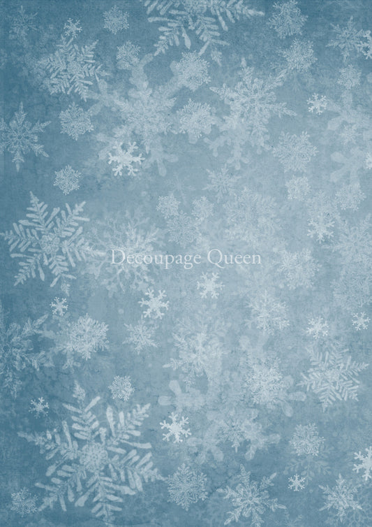 Frozen Over Rice Paper - Decoupage Queen