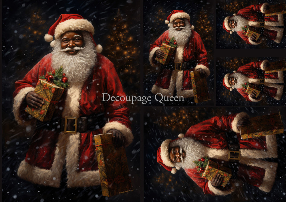 Mr. Jolly (Lt. Edition) - Rice Paper - Decoupage Queen